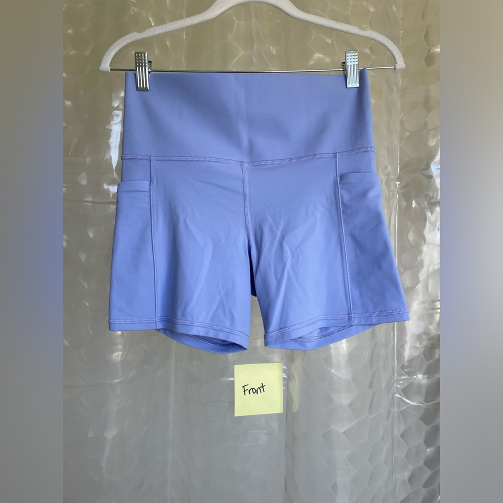 Athleta Women's Bike Shorts in Light Purple